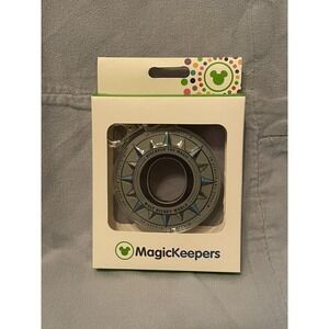 NEW Walt Disney Parks - MagicBand 2 - Grey Compass MagicKeeper Puck Holder